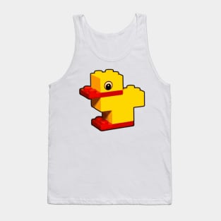 Brick Animals: Yellow Duck Tank Top